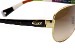 Coach Women's Kristina HC7003 HC/7003 Gold/Brown Sunglasses 59MM