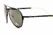 Lacoste L-106-S L106S 001 Black Aviator Sunglasses