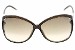 Roberto Cavalli Women's Clivia 573S 573/S 48F Brown/Silver Sunglasses 62mm