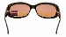 Serengeti Women's Bianca 7409 Shiny Black Oval Sunglasses