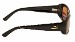 Serengeti Women's Bianca 7409 Shiny Black Oval Sunglasses