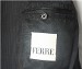 Gianfranco Ferrre Suit Men's 3-Button Black/White Stripes 100% Wool