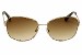 Kenneth Cole KC7028 7028 32F Shiny Gold Rectangular Sunglasses