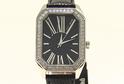  MARC ECKO E75049L1 Black Leather Strap Crystal Ladies Watch  UPC:840190008086