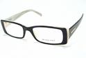  BURBERRY 2039 Black/ Striped White Horn 3095 Optical Eyeglasses Frame 50x17 UPC: