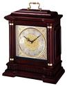 _SEIKO_Mantel_QXJ004BLH_Dark_Brown_Solid_Oak_Case_Ornamental_Dial_Carriage_Clock_ UPC:029665122445