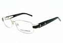  DOLCE & GABBANA DG 1152-B 1152B Black/Silver 061 Optical Frame Eyeglasses  UPC: