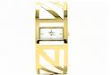 ANNE KLEIN 10 8608WTGB White Dial Gold Tone Bangle Ladies Watch 104695 10 8608WTGB