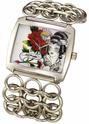 _ED_HARDY_LY_WG_2117_Love_Child_White_Geisha_Ladies_Watch_ UPC:896294001270