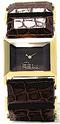 ROBERTO_CAVALLI_Watch_Ladies_Brown_Dial_Gold_Links_Leather_Band_Bracelet upc: