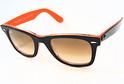 Ray Ban Rb 2140 Sunglasses Rayban Rb2140 Wayfarer Black Orange 1002/51