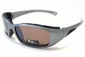 _LIBERTY_SPORT_Rider_Sunglasses_Shiny_Gunmetal_MagTraxion_Shades_ UPC:731109902383