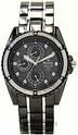  BULOVA 98E003 Watch Men's Diamonds Marine Star Black Dial Bracelet  UPC:042429434431