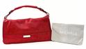 _Michele_Collins_Horizontal_Carnet_Dark_Red_Flap_Bag_Handbag_ UPC:099945401386
