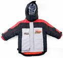  Disney Cars Lightening McQueen Red Black Boys Kids Hooded Jacket Coat  UPC: