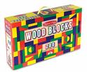  Melissa and Doug 200 Pieces Colorful Shaped Wood Blocks Toy 482  UPC:000772004824