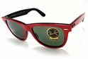Ray Ban Rb 2140 Wayfarer Sunglasses Rayban Rb2140 Red 955 Shades