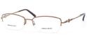 Authentic Giorgio Armani Eyeglasses 342 BROWN RED / DEMO LENS KZ600