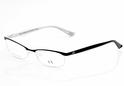 Armani Exchange Eyeglasses AX228 Black White Striped Optical Frame