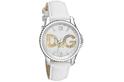 Dolce   Gabbana D G Watch DW0706 Ladies Sistriere White Leather Band