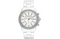 Fossil Watch CH2671 Ladies Stella White Chronograph Plastic Bracelet