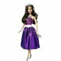 Barbie Princess Doll Purple Dress T7592