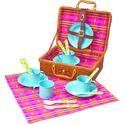  Alex Toys 708N 18 Piece Picnic Basket Set  UPC:731346070821