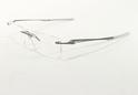  Tag Heuer 1105 Sunglasses TagHeuer Light Grey Optical Frame  UPC: