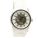  Kenneth Cole Men's Automatic KC9120 White Skeletal Analog Watch  UPC:020571090323
