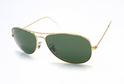  Ray Ban Cockpit RB3362 001 Sunglasses RayBan MenÞs Arista GoldÞGreen Lenses 59mm 