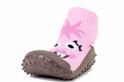  Skidders GirlÞs Skidproof Sneakers Bright Eyed Monster Pink Shoes 
