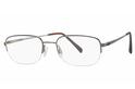  Charmant MenÞs Eyeglasses TI8166 TIÞ8166 Half Rim Optical Frames 