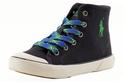  Polo Ralph Lauren BoyÞs Chaz Mid Canvas Fashion Sneaker Shoes 