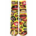  Odd Sox Yellow Multi Grillz Crew Sock Fits Shoe 6Þ13 UPC:855756005867