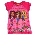  LilÞ Bratz GirlÞs Pink Nightgown Pajama Sleepwear With Sleeping Mask 