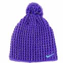  Nike GirlÞs Pom Pom Knit Beanie Hat 