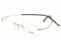  Silhouette Eyeglasses Titan Minimal Art Icon Chasis 7581 6060 Grey Optical Frame 