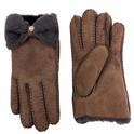  Ugg WomenÞs Classic Bow Shorty Winter Fur Lined Gloves 