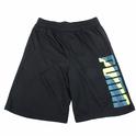  Puma BoyÞs Contrast Logo Trim Athletic Gym Shorts 