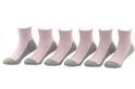  Jefferies ToddlerÞLittleÞBig GirlÞs 6ÞPairs Seamless Quarter Cushion Socks 