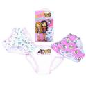  LilÞ Bratz Girls 3ÞPair Stay Sweet Cotton Brief Underwear 