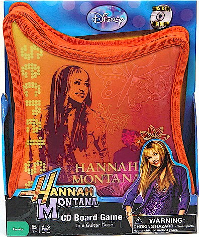 Hannah Montana Cd Board Game In A Guitar Case 78 28013