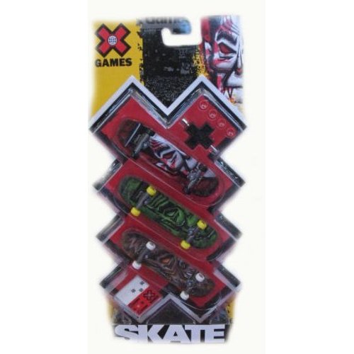 X Games 3 Pack Skateboard Set Toy By Mattel