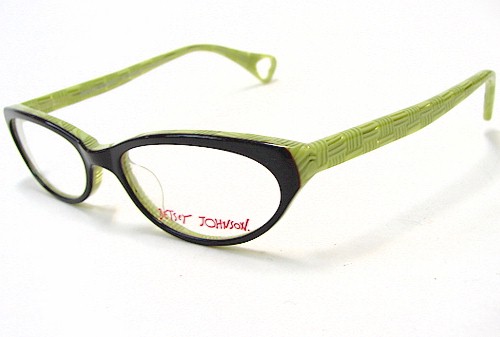 Betsey Johnson Oxford Street Bj079 Eyeglasses Bj 079 Lime 28 Frame