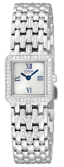 Citizen Eco Drive Ew9790 53a Watch Ladies Silhouette Crystal Bracelet