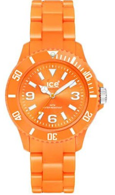 Ice Watch Classic Fluo Unisex Orange Dial Cfoeup10 Plastic Band