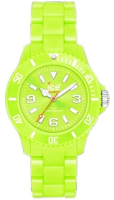 Ice Watch Classic Fluo Green Dial Cfgnbp10 Plastic Bracelet