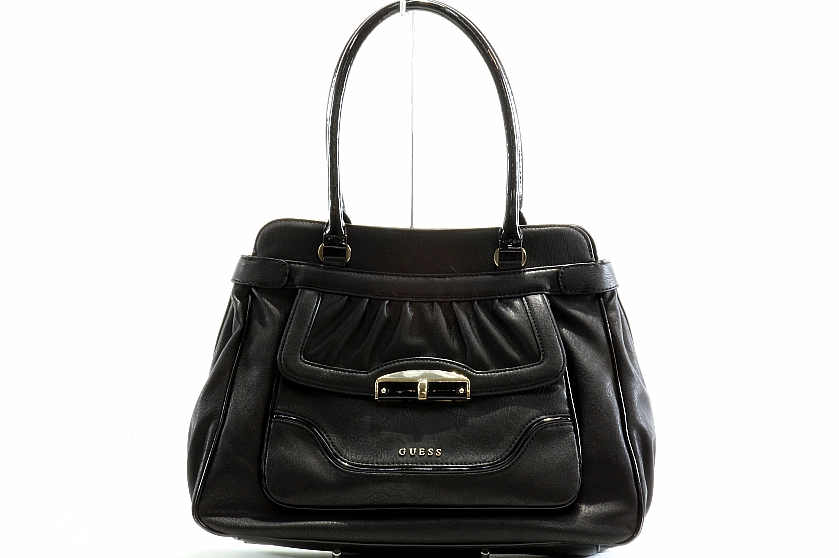 Guess Leya Carry All Black Handbag St Vg343222