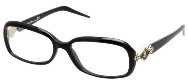 Roberto Cavalli 556 Loto Eyeglasses Black 001 Rc556 Optical Frame
