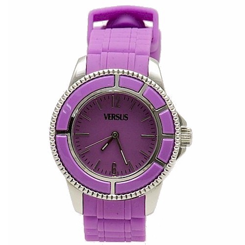 Versus By Versace Women S Tokyo 3c6180 Purple Analog Watch